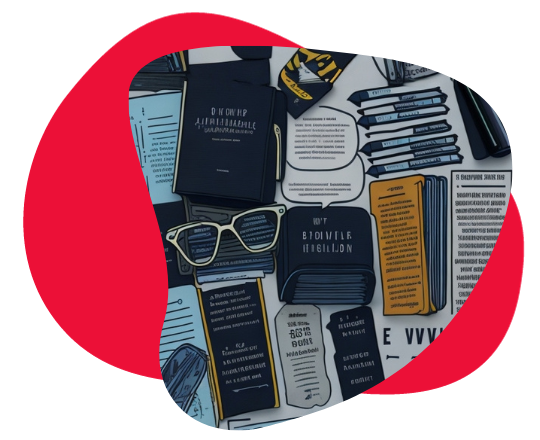 Paper cuttings, quotes and journals