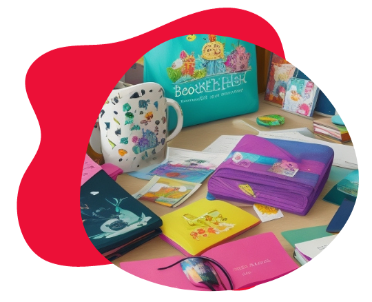 Bookish merch collection